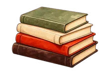 A stack of books